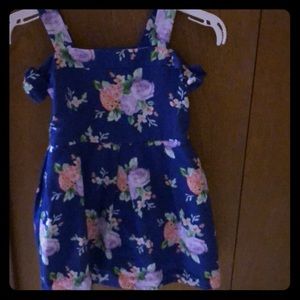 Janie and Jack blue floral dress.